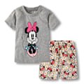 Miniatyrbild 1 av 3: Barnens Disney Pyjamas Set med Kortärmad T-shirt och Shorts för Pojkar och Flickor, Ålder 4-7 År, Sommarsovkläder #3 100cm
