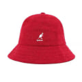 Miniatyrbild 1 av 3: Hip-Hop Klassisk Kangol Bermuda Casual Bucket Hat CapSport Vinter Varm Kvinnor Män Fiskarhatt Red