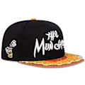 Miniatyrbild 1 av 4: Munchies Donnut Print Snapback Hat för Män Kvinnor Baseball Cap Rapper Hip Hop C