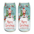 Miniatyrbild 8 av 11: 2/4/6/8/12 par julstrumpor i 12 färger, dekorativa, trendiga, tecknade Reindeer Santa 8PCS