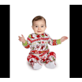 Pikkukuva 2 / 3: Jouluinen perheen yöasusettti The Grinch -yöasu Baby 18-24M