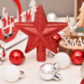 Miniatyrbild 3 av 4: 30 st julgranshängande prydnader julgranskulor festdekoration D 30PCS
