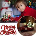 Miniatyrbilde 2 av 5: Julelastebil med Mini Juletre LED Lyslenke Dekor