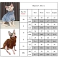 Miniatyrbillede 3 af 3: Kæledyrstøj Katte Komfortabel Sweater Udendørs Frakke Hunde Veste dark grey M