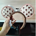 Miniatyrbillede 3 af 5: Disneyland 50 års jubilæum Chokolade Ispind Loungefly Minnie Ører Mickey Mouse Hårbøjle