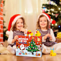 Miniatyrbillede 3 af 5: 24 Dages Julekalender Blind Box Gummiand Legetøj Julegaver til Børn