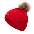 Miniatyrbild 3 av 5: Höst-Vinter Päls Pompom Barnhatt White 40-50cm
