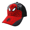 Miniatyrbild 1 av 9: Barnpojkar Spiderman Basebollkeps Hip Hop Mesh Snapback Sport Black