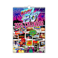 Miniatyrbild 1 av 5: Tillbaka till 80-talet Väggkalender 2025 Väggkalender Jul Födelsedagspresent