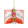 Miniatyrbild 2 av 2: Grinch Julgranspynt Julgran Hängande Figur Hänge Present A