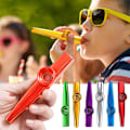 Miniatyrbilde 1 av 5: LovesTown Flerfarget Metall Kazoo Metalliske Leker Instrumenter
