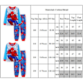 Pikkukuva 5 / 5: Hämähäkkimies Pyjama T-paita ja Housut 2-osainen Yöasu Koti Talvilahja 110cm