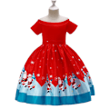 Miniatyrbilde 1 av 3: Jenters Juleball Tutu Kjole Bryllup Prinsesse Brudepike red-B