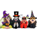 Miniatyrbild 3 av 4: 56 st Halloween Fotobås Selfie-tillbehör Spel Party Dekorationer
