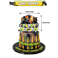 Miniatyrbillede 3 af 5: Call of Duty Tema Fødselsdagsfestartikler Banner Balloner Kage Cupcake Toppers Sæt Dekoration