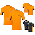 Miniatyrbild 3 av 8: McLaren Racing F1 Tröja Formel 1 Team Herr Sommar Kortärmad Topp Black XL