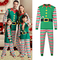 Miniatyrbild 5 av 5: Julpyjamas för Familjen - Matchande Pyjamas för Vuxna och Barn - Nattkläder - Elfdräkt Men S