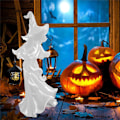 Pikkukuva 5 / 5: Aave lyhtyineen Noita-aavelamppu Halloween-koristelu rekvisiitta white