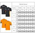 Miniatyrbild 8 av 8: McLaren Racing F1 Tröja Formel 1 Team Herr Sommar Kortärmad Topp Black XL