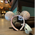 Miniatyrbillede 4 af 5: Disneyland Minnie Mouse Ører Tiara Paillet Prinsesse Krone Hårbøjle Udklædning
