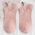 Miniatyrbild 5 av 5: 3/5/10 par Funny Broderade Båtsockor På Häl 10 Färger khaki 3PCS