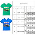 Miniatyrbild 3 av 3: Roblox Pojkar T-shirt Sommar T-shirt Topp Barn Kortärmad Red 130cm