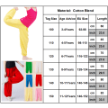 Miniatyrbild 3 av 3: Barnbyxor Harem Byxor Casual Lösa Bomulls Yoga Dans Leggings för Flickor och Pojkar Red 120cm