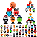 Miniatyrbillede 2 af 2: 6 stk. Nyhed Optrækslegetøj Hoppelegetøj Halloween Gave til Børn 6C
