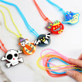 Miniatyrbillede 4 af 5: 12 stk. Halloween LED Glødende Halskæde Vedhæng Lang Lysende 12PCS