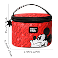 Miniatyrbild 5 av 9: Mickey Mouse Hink Makeup Väska Kosmetisk Handväska Bärbar Förvaringsväska Resväska Påse A