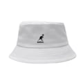Miniatyrbild 1 av 2: Klassisk Kangol Bermuda Tvättad Fiskarhatt Bucket Hatt Herr Dam Bomull Platt Topp Hattar Huvudbonader White