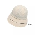 Miniatyrbild 5 av 5: Solhatt för kvinnor, UV-skydd för utomhusbruk, bredbrättad solhatt med hästsvansöppning, strandhattvisir för golf, trädgårdsarbete, pool, resor Beige