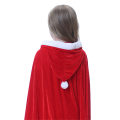 Miniatyrbillede 5 af 5: Jule Halloween Kostumer Kappe Julemand Jule Hætte Kappe Robe 90cm