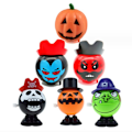 Miniatyrbillede 1 af 2: 6 stk. Nyhed Optrækslegetøj Hoppelegetøj Halloween Gave til Børn 6C