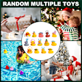 Miniatyrbillede 5 af 5: 24 Dages Julekalender Blind Box Gummiand Legetøj Julegaver til Børn