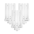 Miniatyrbild 1 av 4: Xtralite 27w dagsljusbyte för läslampor med hög vision, 4-stifts GX10Q-4 Quad Tube (6500k) White Pack Of 3