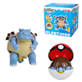 Miniatyrbild 1 av 5: Mewtwo Toy Set Pikachu Charmander Lunala Scroll Action Figure Barnleksaker qd best Blastoise+Pokeball