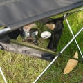 Miniatyrbild 2 av 5: Utomhus fällbart bord Förvaringsnät Bärbar Multipurpose Hängande Mesh Korg För Utomhus Picknick Camping Ny qd best M