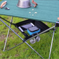 Miniatyrbild 3 av 5: Utomhus fällbart bord Förvaringsnät Bärbar Multipurpose Hängande Mesh Korg För Utomhus Picknick Camping Ny qd best M