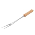 Miniatyrbild 1 av 2: Grillgaffel i rostfritt stål U-form utomhus grillgaffel Bärbar multifunktionsmatgaffel qd best Long