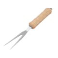 Miniatyrbild 2 av 2: Grillgaffel i rostfritt stål U-form utomhus grillgaffel Bärbar multifunktionsmatgaffel qd best Short