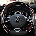 Miniatyrbild 1 av 5: Cover Läder för Renault Scenic Clio Laguna 2 3 4 5 Kangoo Fluence Megane Trafic Talisman Twingo Kaptur COFFEE D SHAPE