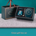 Miniatyrbild 2 av 4: Kaffemugg Värmare Pad Kopp Värmare Underlägg Konstant temperatur Uppvärmning USB elektrisk mugg Set Mjölk Te Vatten Hemmakontor Present Green Gift Set