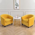 Miniatyrbild 2 av 2: Cover Stol Sofföverdrag Vardagsrum Stol Säte Slipcover Ginger