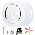Miniatyrbild 1 av 4: K2 Crystal Yoyo , Dual Purpose Responsive Yo-yo för nybörjare, Ersättningslöst lager för avancerade White