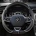Miniatyrbild 1 av 5: Cover Läder för Renault Scenic Clio Laguna 2 3 4 5 Kangoo Fluence Megane Trafic Talisman Twingo Kaptur D shape beige