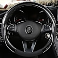 Miniatyrbild 1 av 5: Cover Läder för Renault Scenic Clio Laguna 2 3 4 5 Kangoo Fluence Megane Trafic Talisman Twingo Kaptur BLACK O SHAPE