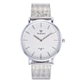 Miniatyrbillede 3 af 5: Mode par Quartz Watch Casual Rose Gold Mesh Band Watch