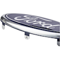 Miniatyrbillede 3 af 4: Ford F1140508 Fiesta MK6 2001-2008 Front Oval Ford Huv-logotyp (11,5 cm × 4,5 cm)