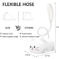 Miniatyrbilde 2 av 4: Barnelampe, LED-skrivebordslampe for barn, trådløs lading Student Learn